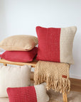 NORTE ORIGINAL LUMBAR TELAR THREAD | RED & NATURAL-The Andes Project