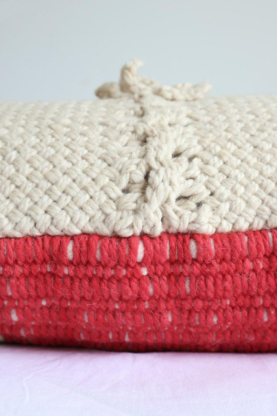 NORTE ORIGINAL LUMBAR TELAR THREAD | RED & NATURAL-The Andes Project