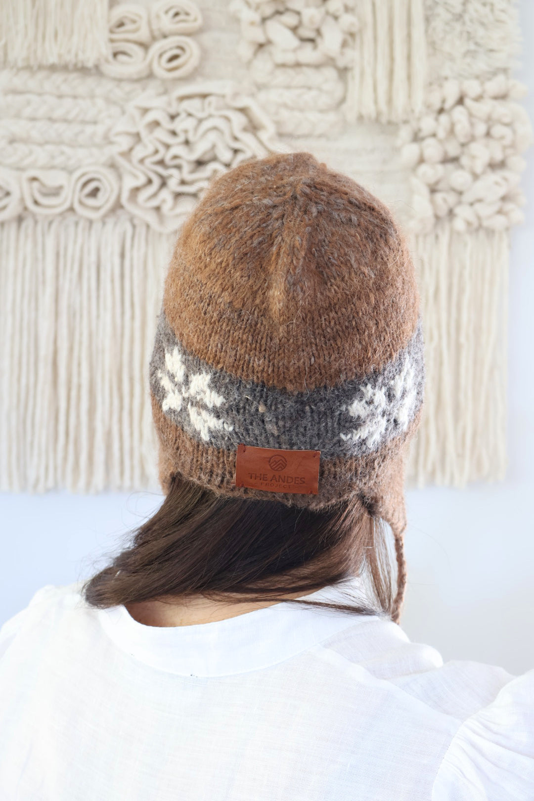 Beanie #2 - 100% Llama wool