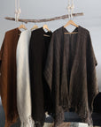 Poncho - 100% Llama Wool