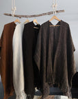 Poncho - 100% Llama Wool