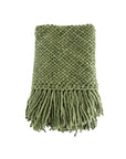 PACHA THROW - MEDIUM | GREEN COLOUR-The Andes Project