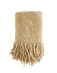 PACHA THROW - MEDIUM | SAND COLOUR-The Andes Project