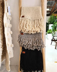 PACHA THROW - MEDIUM | BLACK COLOUR-The Andes Project