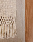 PUNA LLAMA THROW - SMALL | NATURAL COLOUR-The Andes Project