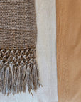 PUNA LLAMA THROW - SMALL | GREY COLOUR-The Andes Project