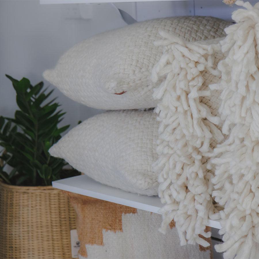 ORIGINAL SQUARE THICK THREAD - LARGE | NATURAL-The Andes Project