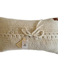 VALLE CUSHIONS - STYLE 1 - LUMBAR | CAMEL AND NATURAL-The Andes Project