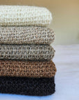 PUNA LLAMA THROW - SMALL | GREY COLOUR-The Andes Project