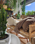PACHA THROW - MEDIUM | CHOCOLATE-The Andes Project