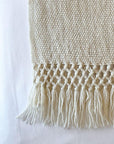 PUNA LLAMA THROW - SMALL | NATURAL COLOUR-The Andes Project