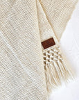 PUNA LLAMA THROW - SMALL | NATURAL COLOUR-The Andes Project