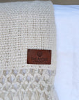 PUNA LLAMA THROW - SMALL | NATURAL COLOUR-The Andes Project