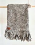 PACHA THROW - MEDIUM | GREY COLOUR-The Andes Project