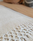 PUNA LLAMA THROW - SMALL | NATURAL COLOUR-The Andes Project