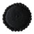 ROUND WITH POM POMS - MEDIUM | BLACK-The Andes Project