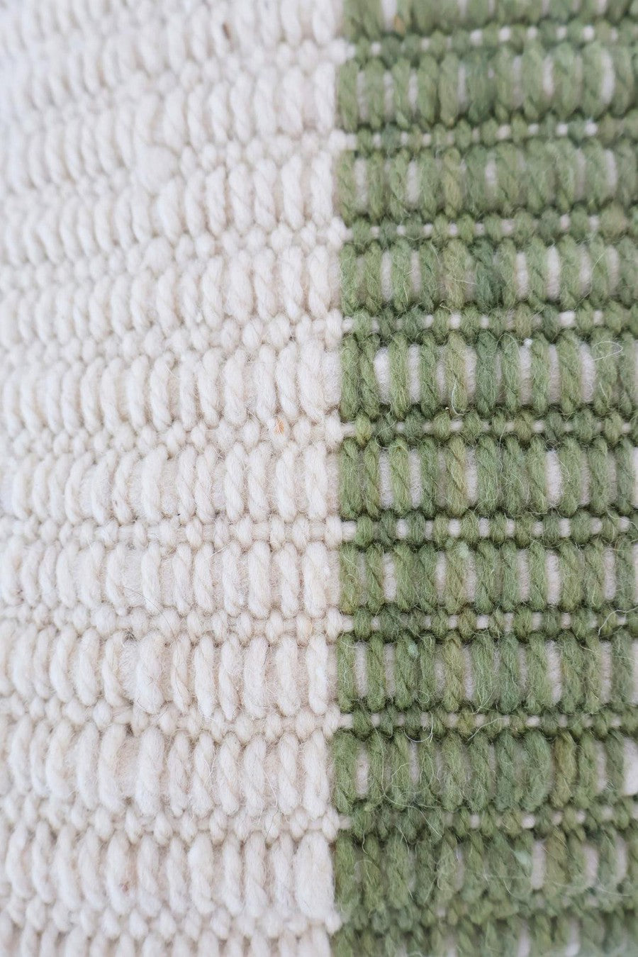 NORTE ORIGINAL SQUARE TELAR THREAD - LARGE | GREEN & NATURAL-The Andes Project