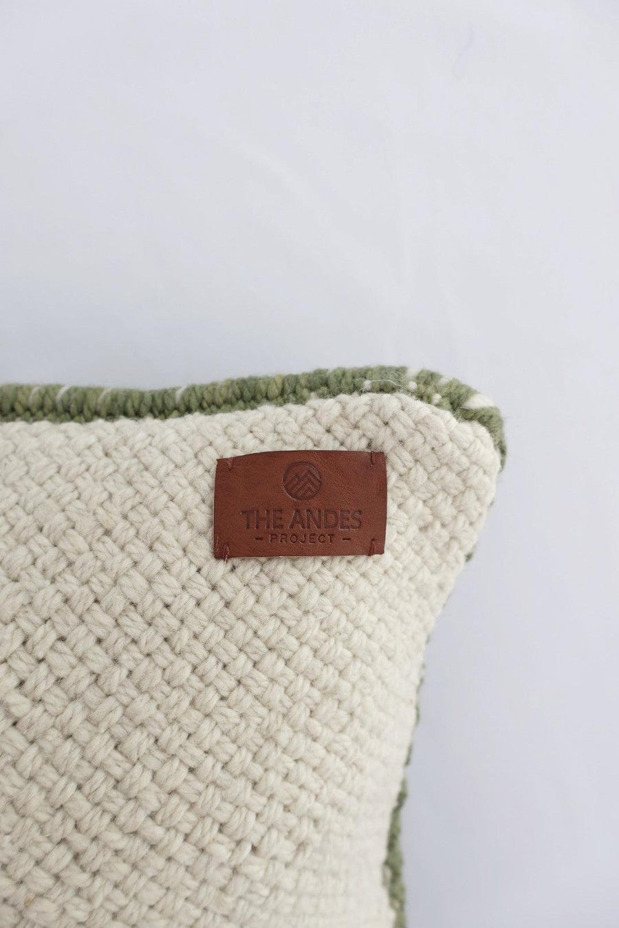 NORTE ORIGINAL SQUARE TELAR THREAD - LARGE | GREEN & NATURAL-The Andes Project