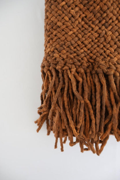 PACHA THROW - MEDIUM | RUST-The Andes Project