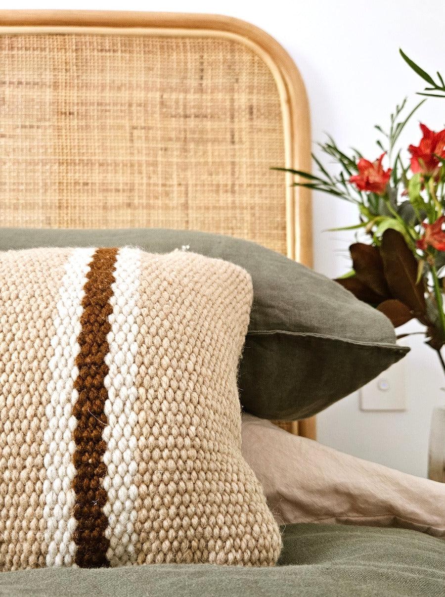 SENDEROS #1 LUMBAR - SAND, NATURAL AND CHOCOLATE-The Andes Project