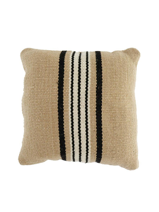 SENDEROS #3 SQUARE - LARGE | SAND, BLACK AND NATURAL-The Andes Project