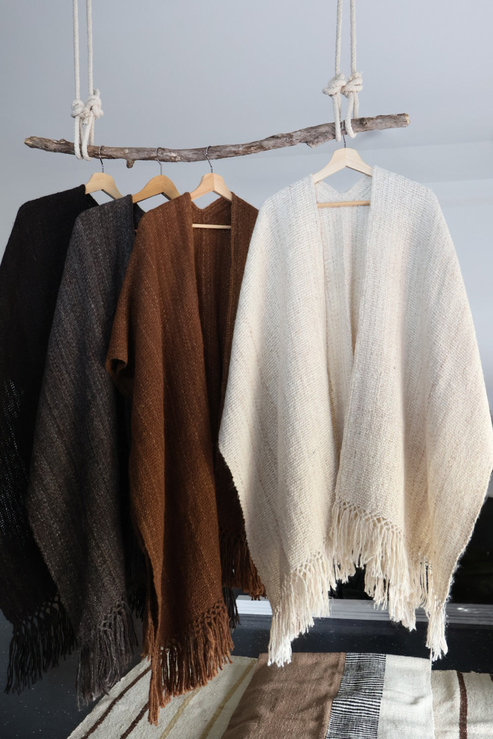 Poncho - 100% Llama Wool