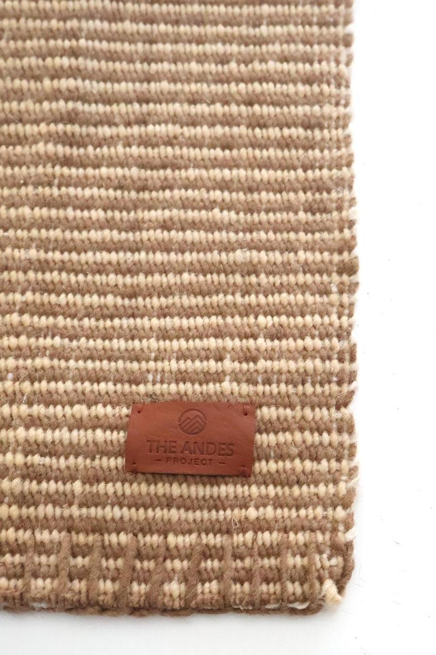 LINEA - Small #21- Handmade Sustainable 100% Sheep Wool - The Andes Project
