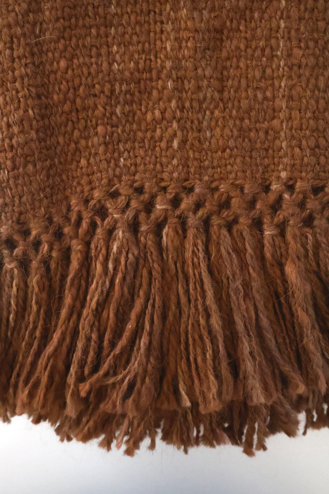 Poncho - 100% Llama Wool