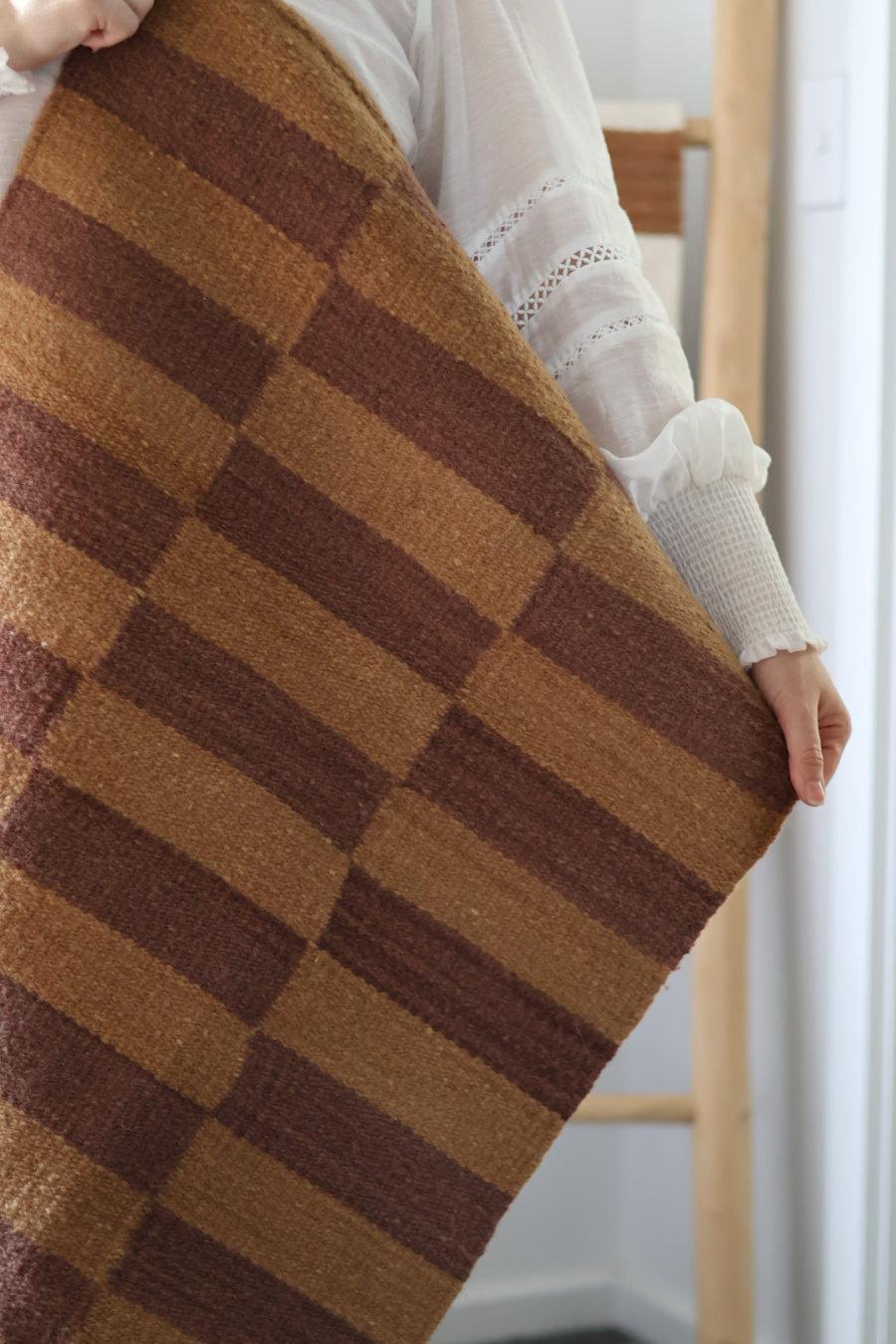 ALTIPLANO - Small #4- Handmade Sustainable 100% Sheep Wool - The Andes Project