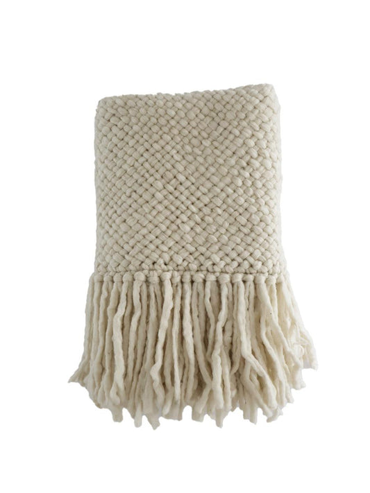 PACHA THROW - MEDIUM | NATURAL COLOUR-The Andes Project