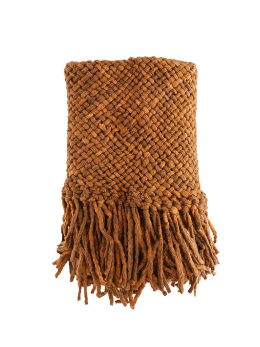 PACHA THROW - MEDIUM | RUST-The Andes Project
