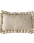 LUMBAR WITH POM POMS