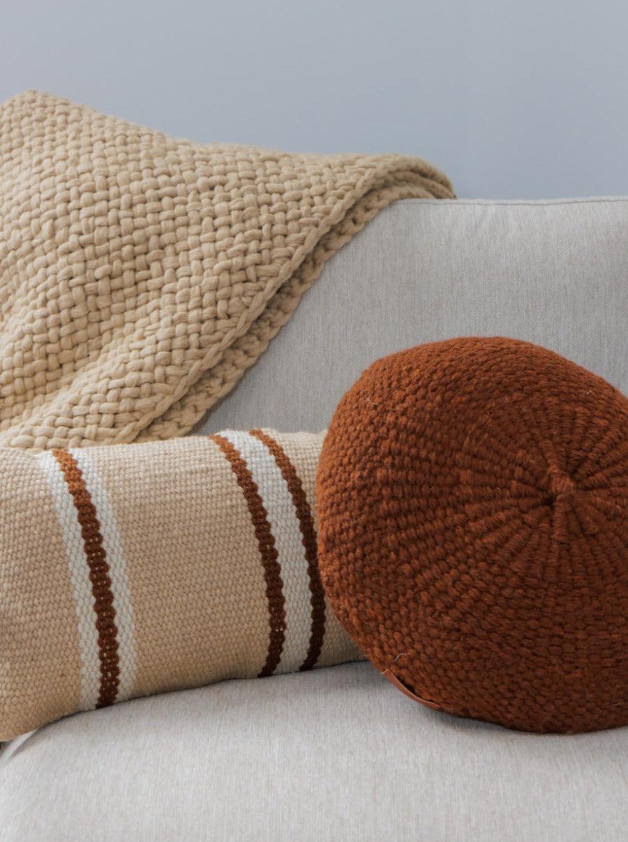 SENDEROS #1 LUMBAR - SAND, NATURAL AND CHOCOLATE-The Andes Project