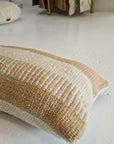VALLE CUSHIONS - STYLE 2 - LUMBAR | SAND AND NATURAL-The Andes Project