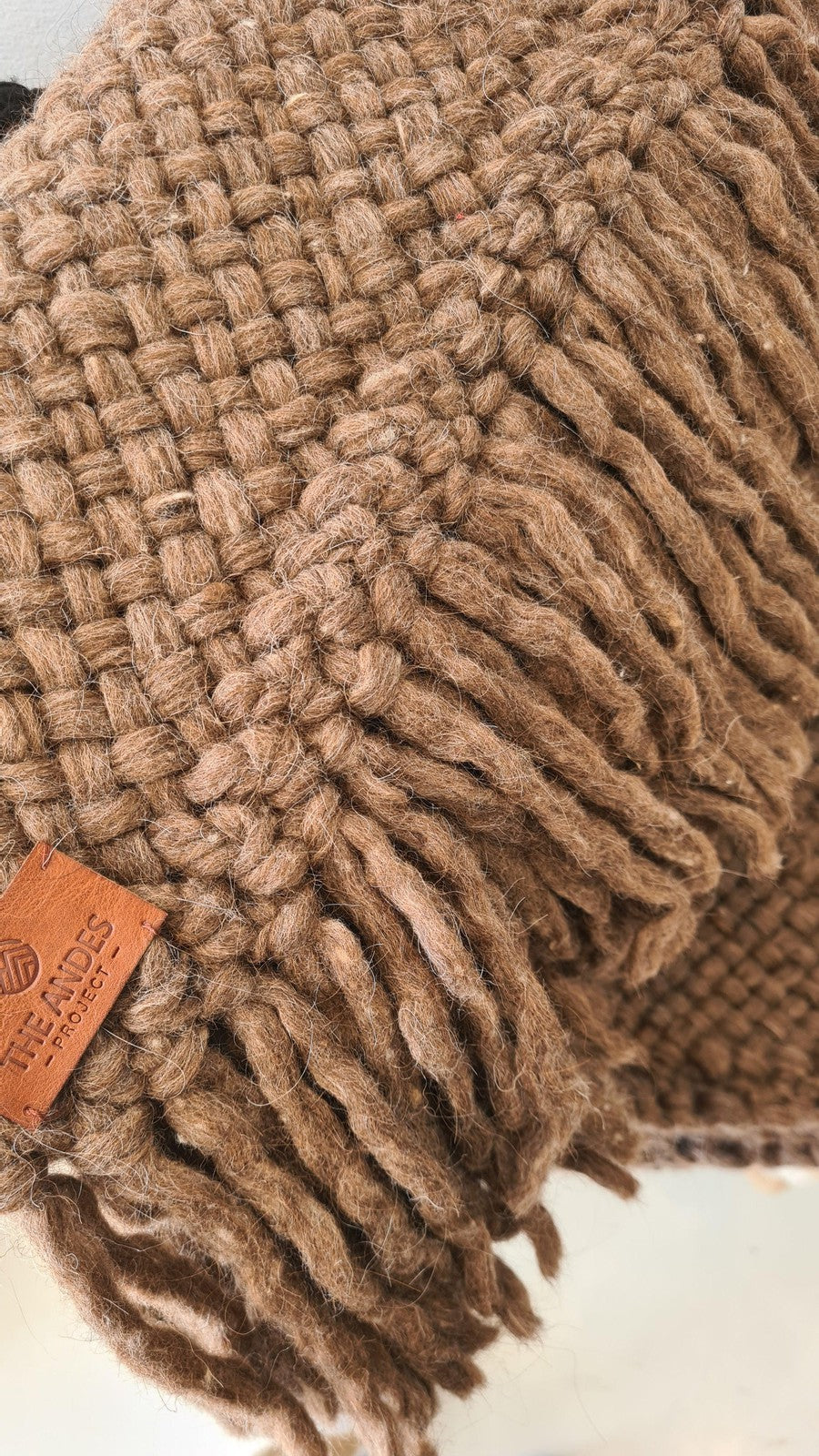 PACHA THROW - MEDIUM | CHOCOLATE-The Andes Project