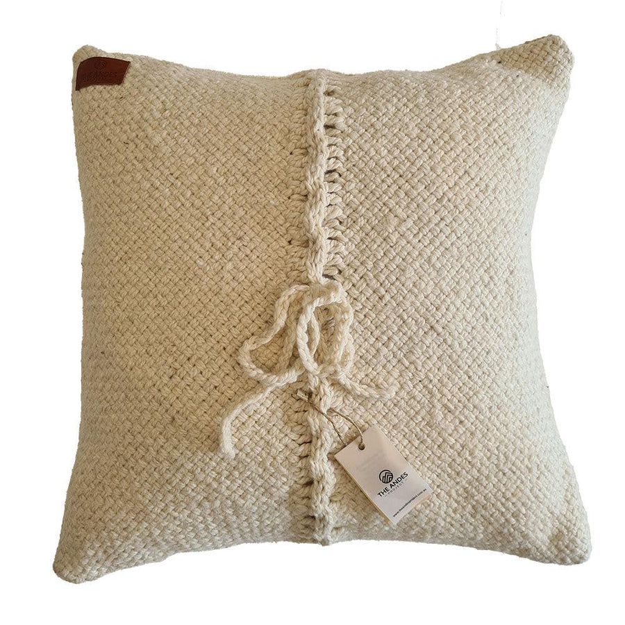 VALLE CUSHIONS - STYLE 2 - LARGE | SAND AND NATURAL-The Andes Project