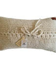 VALLE CUSHION - STYLE 2 - XL LUMBAR | SAND AND NATURAL-The Andes Project