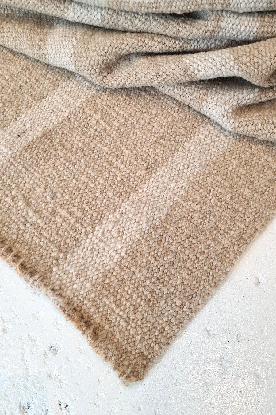 IRUYA RUG | NATURAL & SAND-The Andes Project