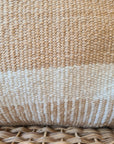 VALLE CUSHION - STYLE 2 - XL LUMBAR | SAND AND NATURAL-The Andes Project