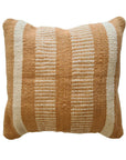 VALLE CUSHIONS - STYLE 1 - LARGE | CAMEL AND NATURAL-The Andes Project