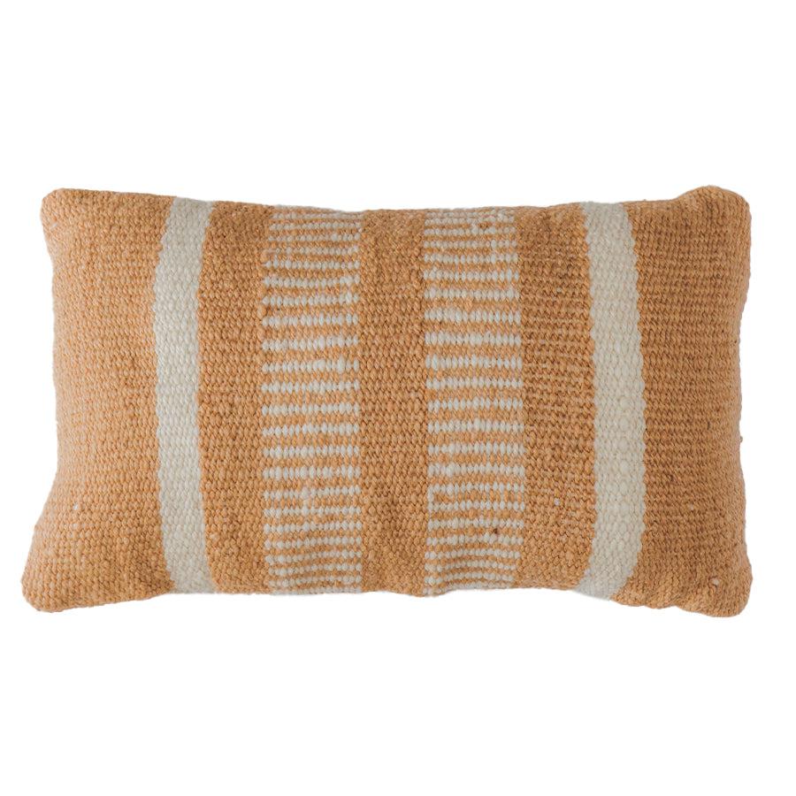VALLE CUSHIONS - STYLE 1 - LUMBAR | CAMEL AND NATURAL-The Andes Project