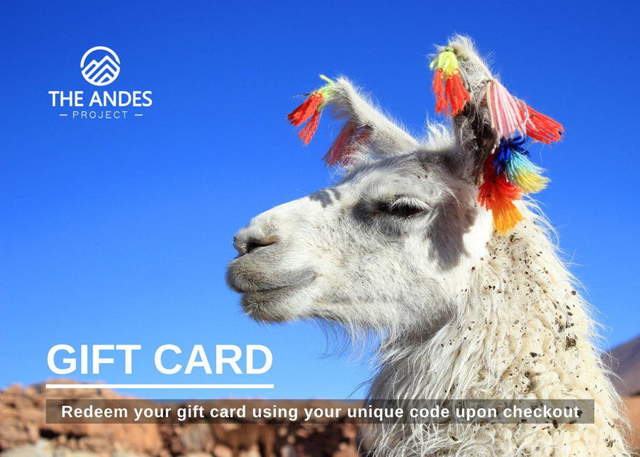 Gift Card-The Andes Project