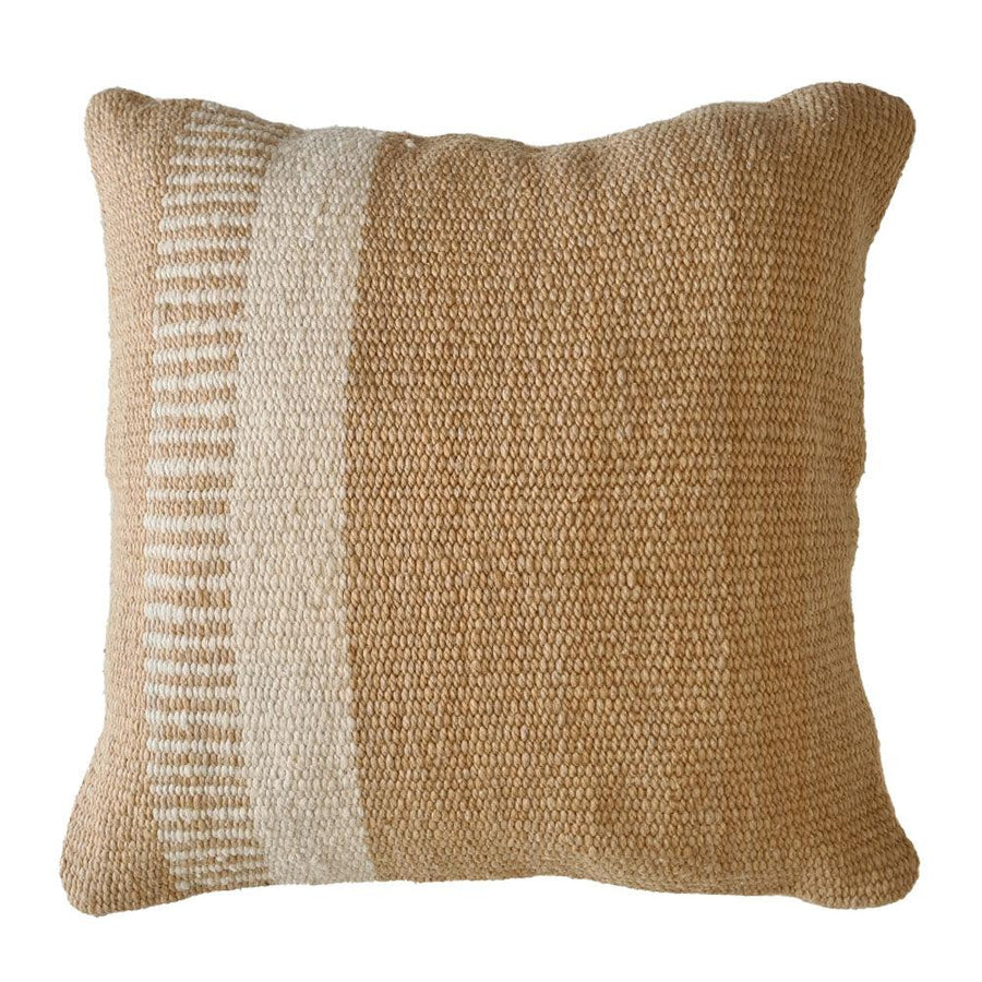 VALLE CUSHIONS - STYLE 2 - LARGE | SAND AND NATURAL-The Andes Project